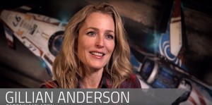 Making-of: Gillian Anderson (Scully) est le Capitaine McLaren
