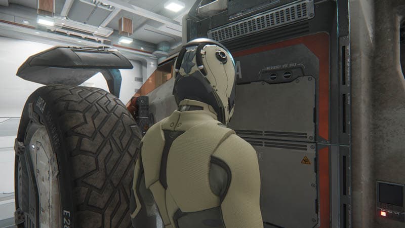rover URSA Star Citizen roue géante